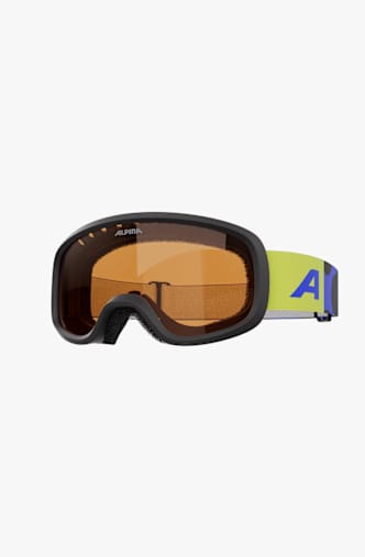ALPINA Carvy 3.0 Kinder Skibrille Schwarz