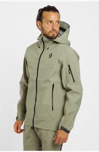 SCOTT Explorair 3L Herren Freeridejacke Beige