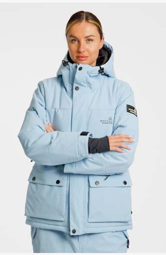 BEACH MOUNTAIN Damen Snowboardjacke Blau