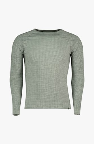 Odlo Seamless Performance Wool Herren Thermo Longsleeve Grün