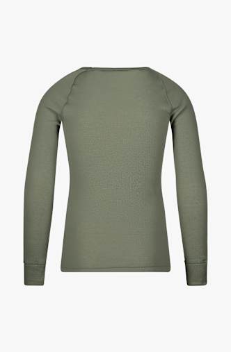 Odlo Active Warm Kinder Thermo Longsleeve Grau