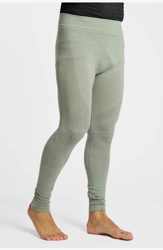 Odlo Seamless Performance Wool Herren Thermohose Grün