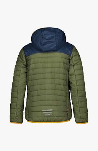 Trollkids Eikefjord Kinder Steppjacke Grün