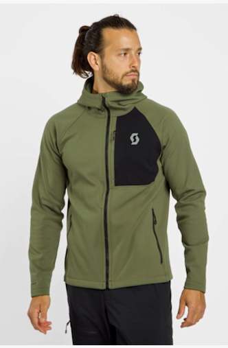 SCOTT Defined Warm Zip midlayer uomo Verde