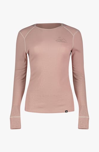 Odlo Active Warm Special Mountain Print manche longue thermique femmes Pink