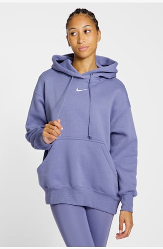 Nike Phoenix Fleece Oversized hoodie femmes Violet