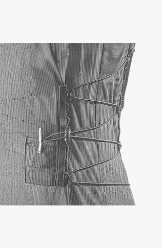 Salomon Flexcell Pro paraschiena bambini Nero