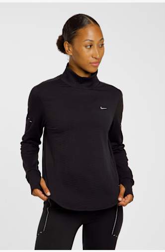 Nike Swift Therma-FIT Damen Longsleeve Schwarz