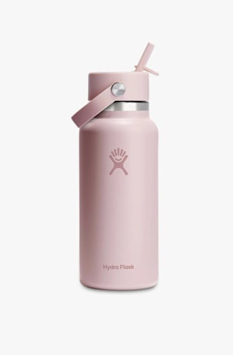 Hydro Flask Wide Mouth with Flex Straw Cap 946 ml Trinkflasche Pink