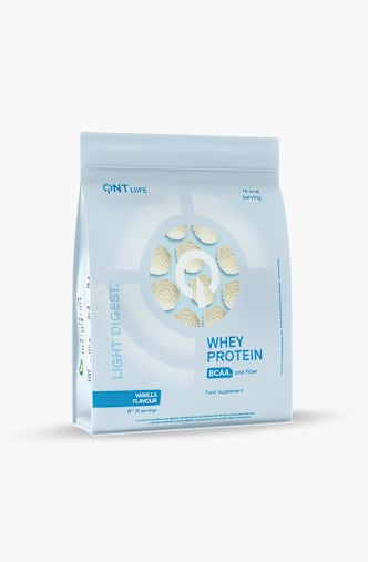 QNT Light Digest Whey Vanilla 500 g Proteinpulver Weiss