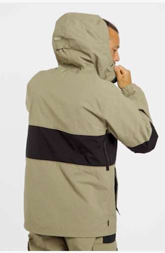 Quiksilver High in the Hood Herren Ski-/Snowboardjacke Beige