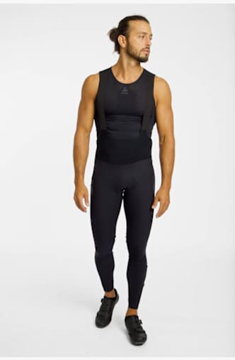 Q36.5 Dottore Hybrid bib tight uomo Nero