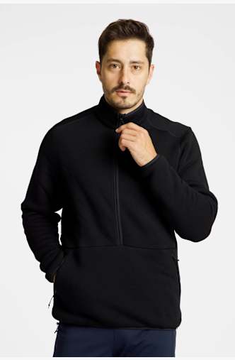 Odlo Airwool Herren Midlayer Schwarz