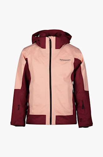 PEAK PERFORMANCE Rider HIPE® 2L Insulated veste de ski filles Rose