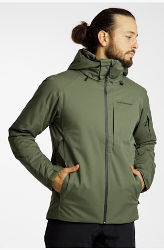 PEAK PERFORMANCE Maroon HIPE® 2L Insulated veste de ski hommes Vert