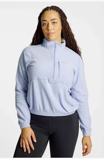 Odlo Classic Half-Zip midlayer donna Blu