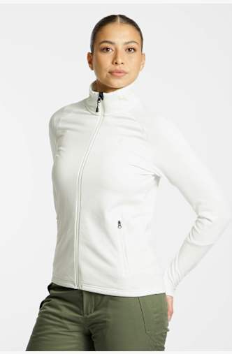 PEAK PERFORMANCE Rider Essentials Zip Damen Midlayer Weiss
