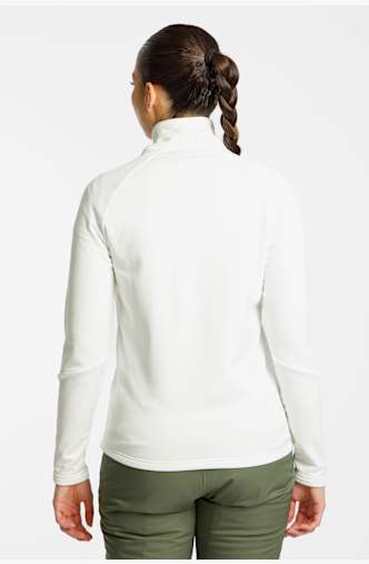 PEAK PERFORMANCE Rider Essentials Zip midlayer femmes Blanc