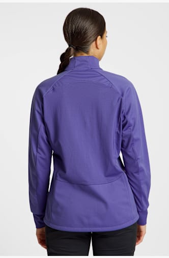 Odlo Essentials Warm Damen Langlaufjacke Blau