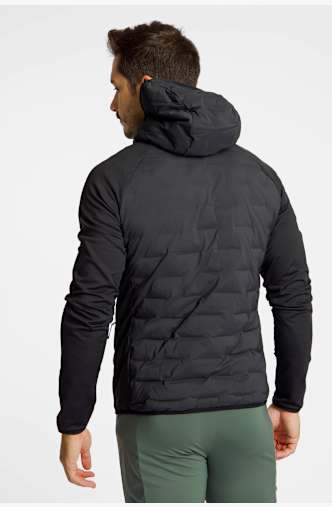 Odlo Zeroweight Insulator Hybrid midlayer uomo Nero
