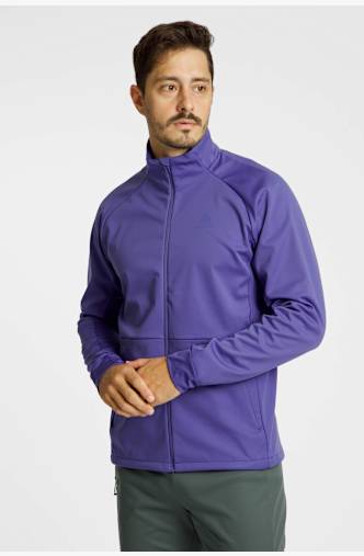 Odlo Essentials Warm Herren Langlaufjacke Blau