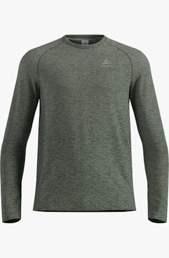 Odlo Essentials Seamless Herren Longsleeve Grün