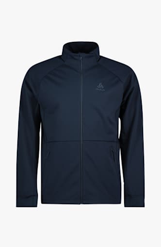 Odlo Essentials Warm Herren Langlaufjacke Blau