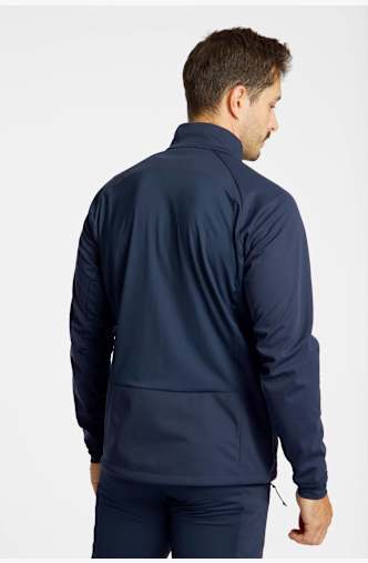 Odlo Essentials Warm veste de ski de fond hommes Bleu