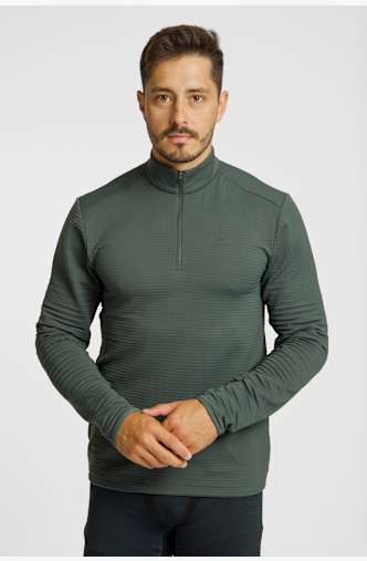 Odlo Essentials Thermal Herren Midlayer Grün