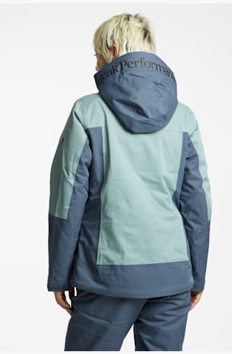 PEAK PERFORMANCE Rider Tech Insulated Damen Skijacke Türkis