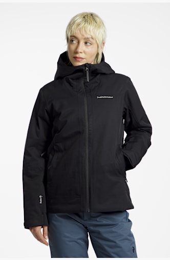 PEAK PERFORMANCE Rider Tech Insulated Damen Skijacke Schwarz