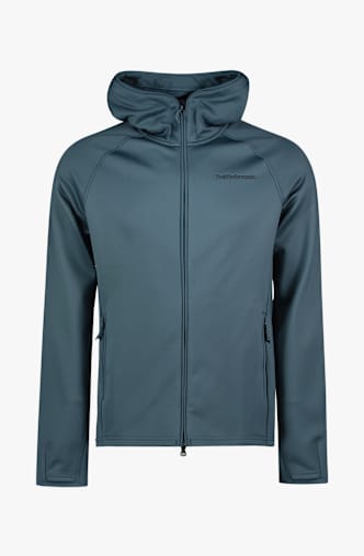 PEAK PERFORMANCE Zip Hood Herren Midlayer Blau