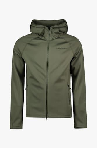 PEAK PERFORMANCE Zip Hood midlayer hommes Vert