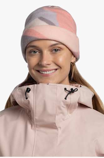 Buff Polar Prints berretto Rosa