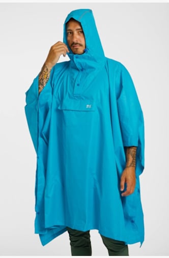 MAC IN A SAC Regenponcho Blau