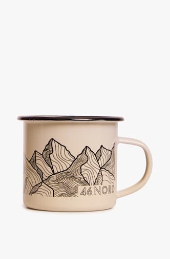46 NORD Email 350 ml tasse Beige