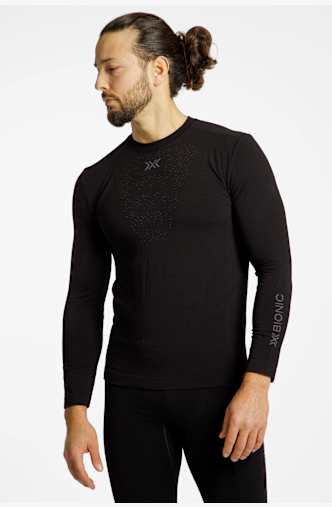 X Bionic Mightywool manche longue thermique hommes Noir