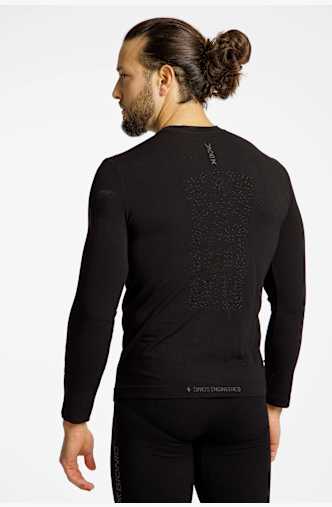 X Bionic Mightywool manche longue thermique hommes Noir