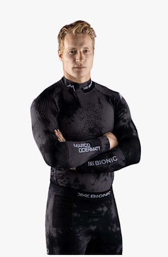 X Bionic Energy Accumulator 4.0 Marco Odermatt Signature Edition Herren Thermo Longsleeve Schwarz