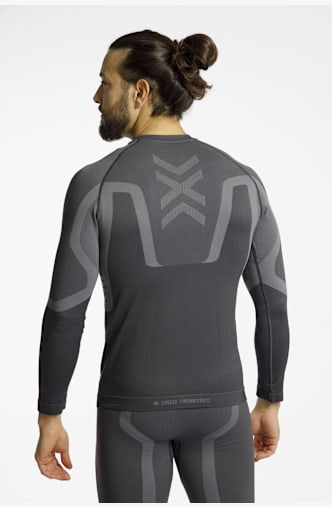 X Bionic X-Ential Herren Thermo Longsleeve Schwarz