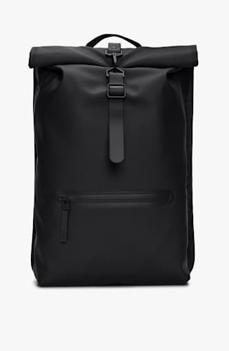 Rains Rolltop 13 L Rucksack Schwarz