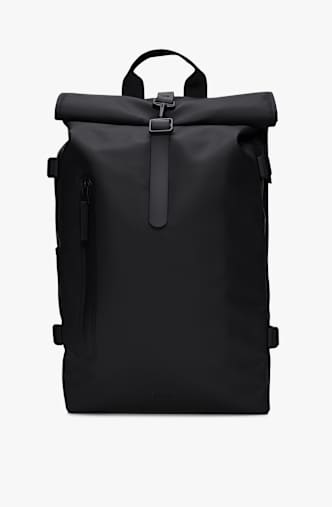 Rains Rolltop Large 23 L Rucksack Schwarz
