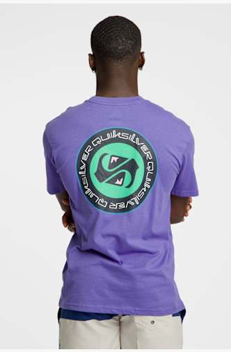 Quiksilver Circle Back t-shirt hommes Violet
