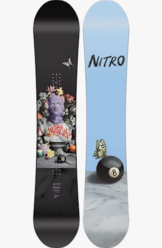 Nitro Mercy snowboard donna 25/26 Nero