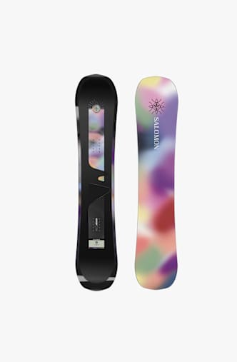 Salomon Wonder Damen Snowboard 25/26 Schwarz