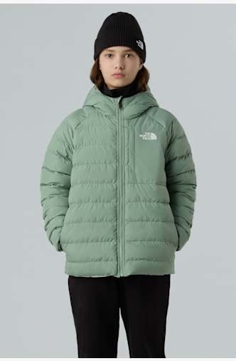 The North Face Perrito Reversible Kinder Outdoorjacke Grün