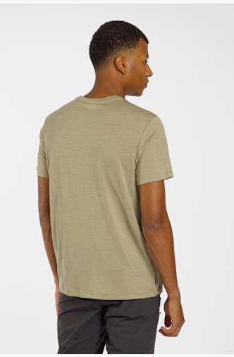 icebreaker Merino 150 Tech Lite Ruapehu Round t-shirt uomo Beige