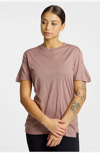 icebreaker Merino 150 Tech Lite III Relaxed Damen T-Shirt Braun