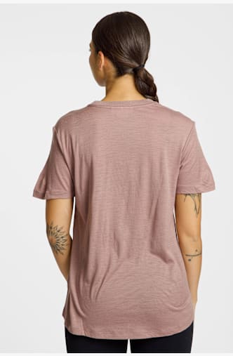 icebreaker Merino 150 Tech Lite III Relaxed Damen T-Shirt Braun