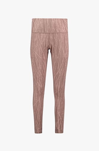 icebreaker Merino 260 Vertex Delta Lines leggings termici donna Pink